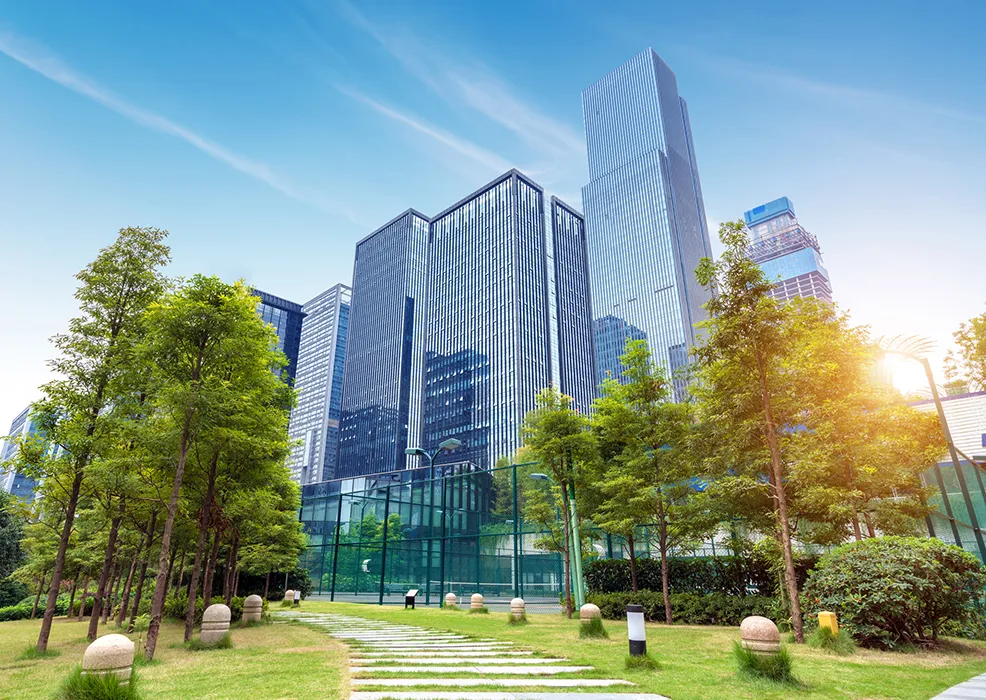 Modern buildings of Chongqing